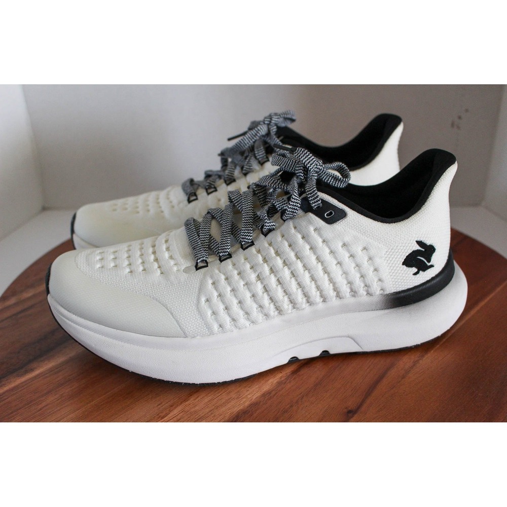 Rabbit‎ Shoes Womens 11 White Dream Chaser Running Performance Knit Sneakers